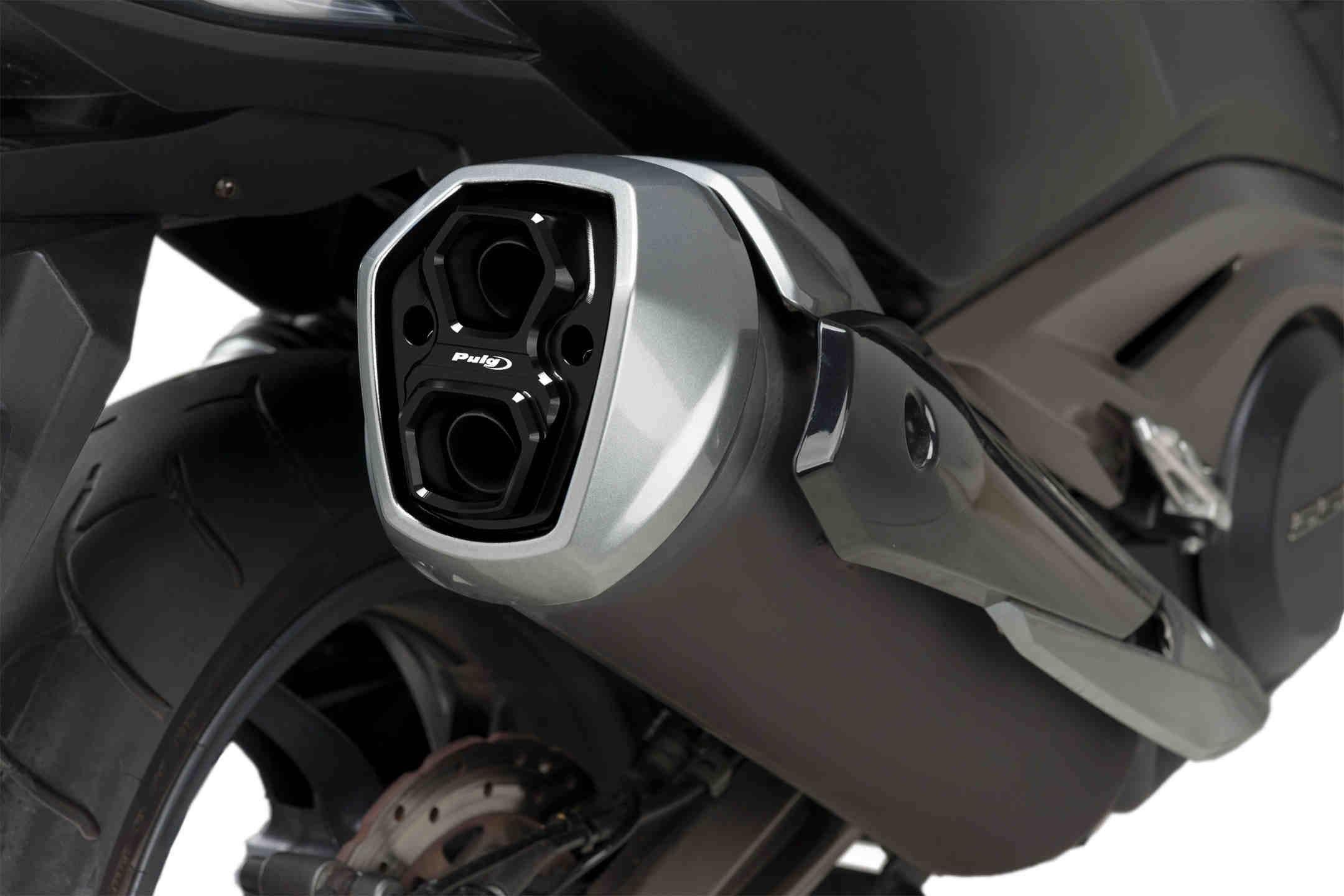 Końcówka Wydechu Puig Do Kymco Ak550 17-22 Czarna