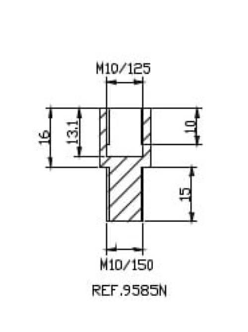 Adapter Lusterek Puig Hi-Tech Do Owiewek 9585n Lewy - zdjęcie 2