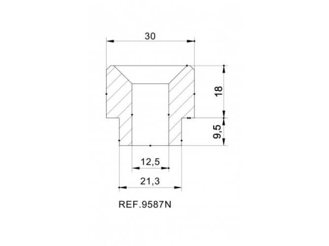 Adapter Lusterek Puig Hi-Tech Iv Tracker 9587n Lewy Lub Prawy - zdjęcie 2