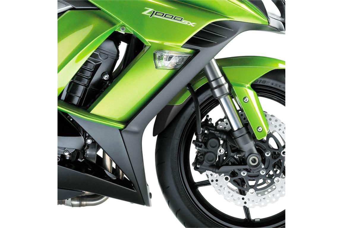 Przedłużenie Błotnika Do Kawasaki Z900 17-22 Przednie Czarne - zdjęcie 2