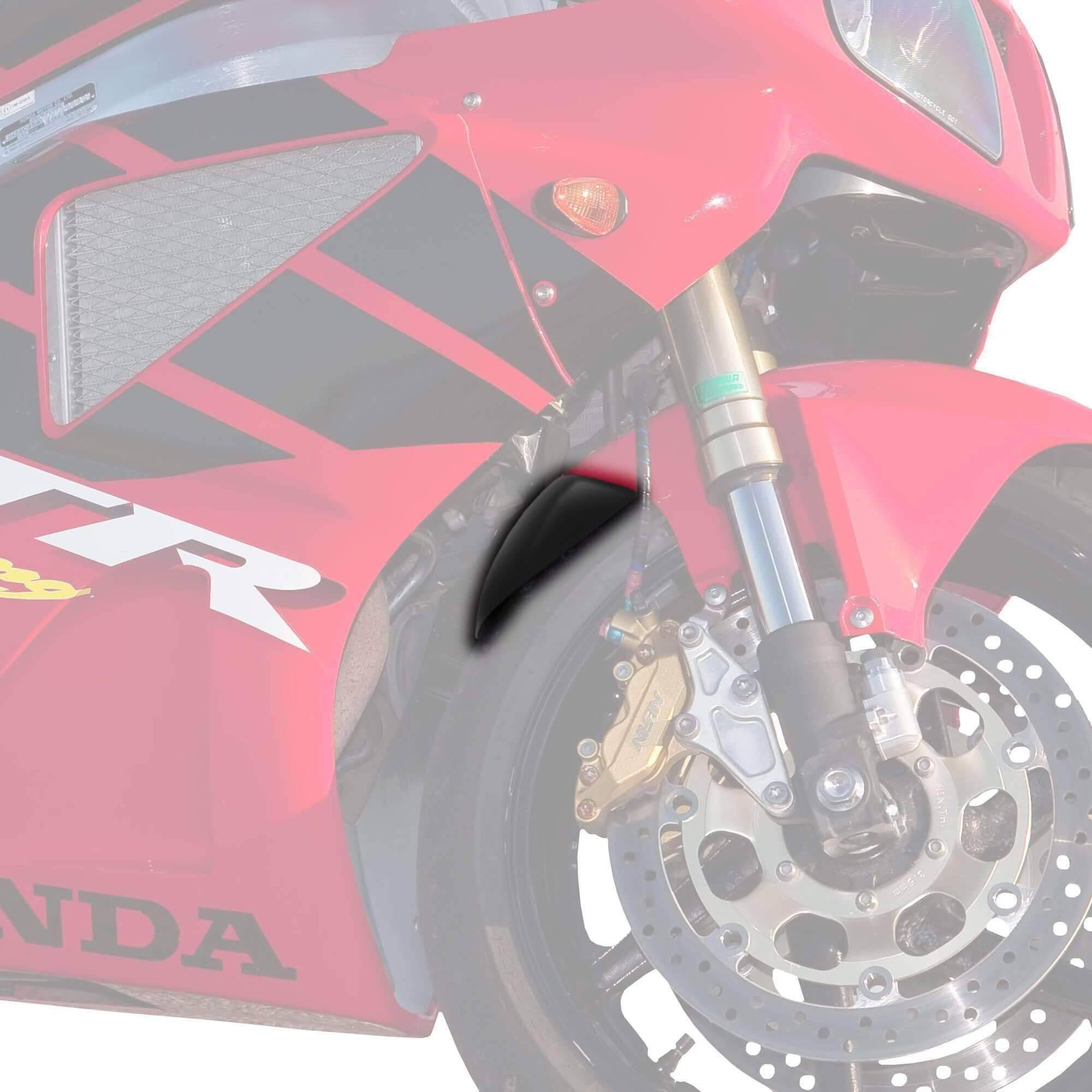 Przedłużenie Błotnika Do Honda Vtr1000 Sp-1 Sp-2 00-06 Przednie Czarne - zdjęcie 2
