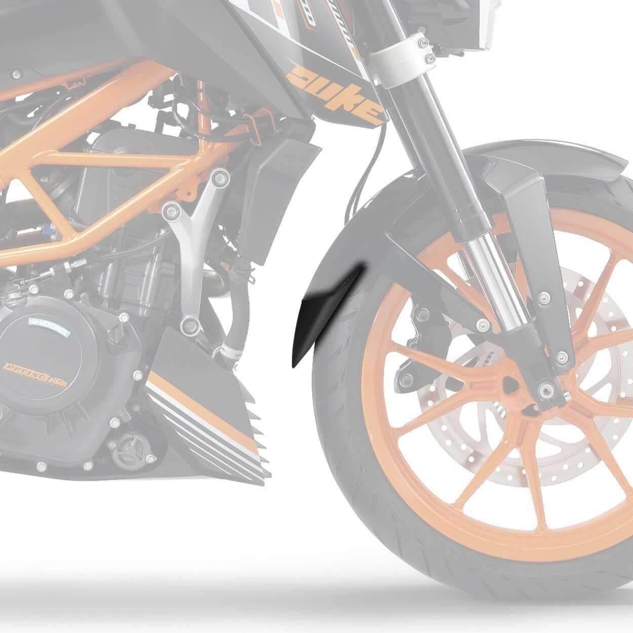 Przedłużenie Błotnika Do Ktm 125 390 Duke 17-21 Przednie Czarne - zdjęcie 2