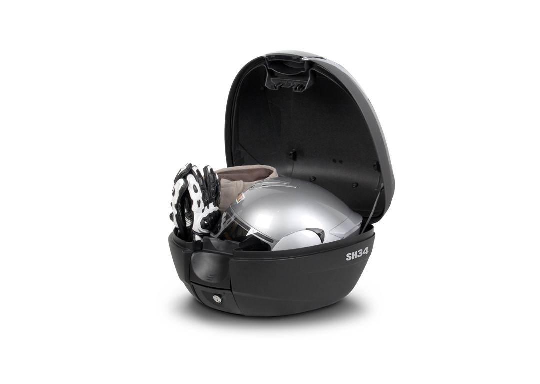 Kufer Z Płytą Montażową Shad Sh34 Czarny/Carbon 34l 42x31x43 - zdjęcie 2