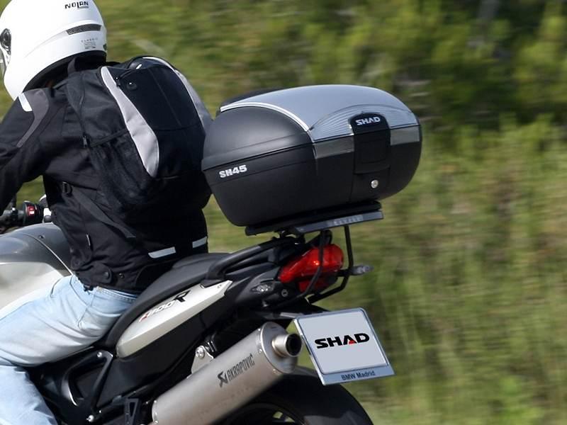 Kufer Z Płytą Montażową Shad Sh45 Czarny 45l 56x32x41 - zdjęcie 4