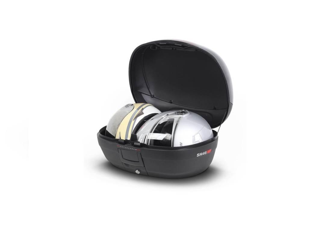 Kufer Z Płytą Montażową Shad Sh46 Czarny 46l 58x31x42 - zdjęcie 3