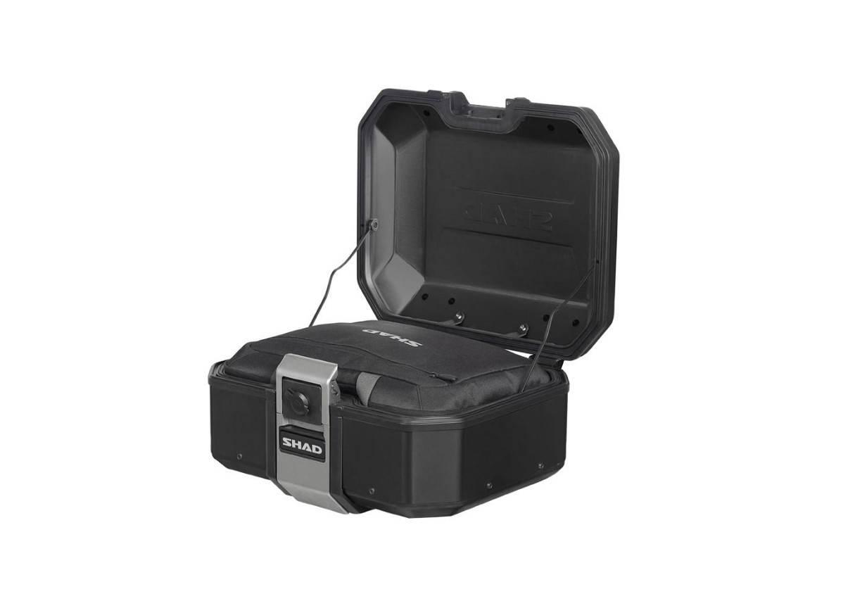 Kufer Centralny Tył Shad Terra Tr37 Czarny Aluminiowy 37l 49x42x26 - zdjęcie 2