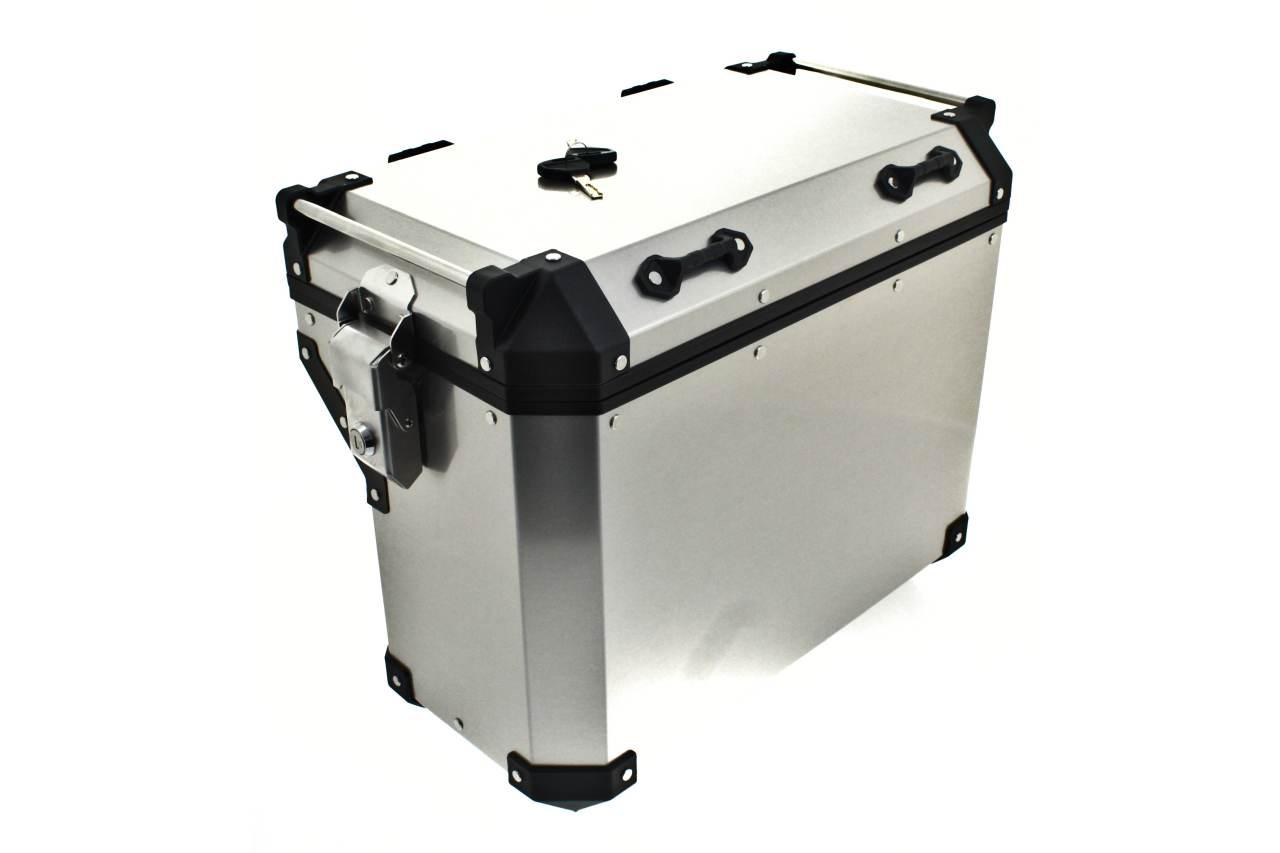 Zestaw 3 Kufrów Aluminiowych Benelli 502x Srebrne 160l - zdjęcie 3