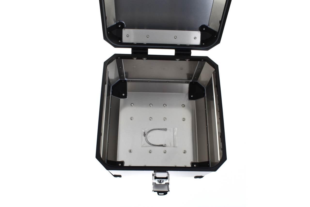 Zestaw 3 Kufrów Aluminiowych Benelli 502x Srebrne 160l - zdjęcie 7