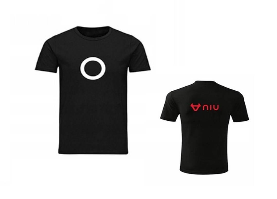 Koszulka Z Nadrukiem Niu Rozmiar Xl | POS NIU KOSZULKA XL