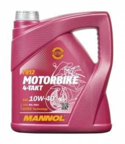 Olej Mannol 10w40 Motorbike Ester Syntetyk 4l Plastik