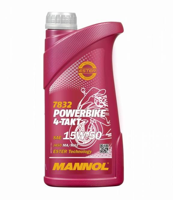Olej Mannol 15w50 Powerbike Syntetyk 1l | MN7832-1