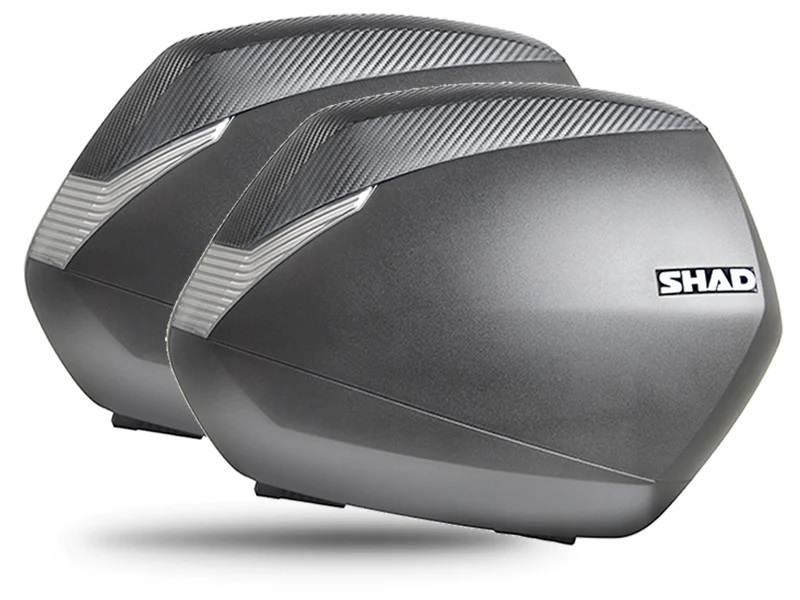 Zestaw Bocznych Kufrów Shad Sh36 Carbon 36 L 2 Szt.