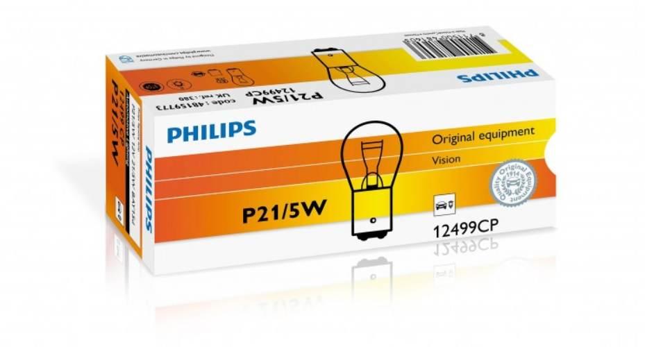 Żarówka M-Tech Philips P21/5w 12v41050 Bay15d Cp - zdjęcie 2