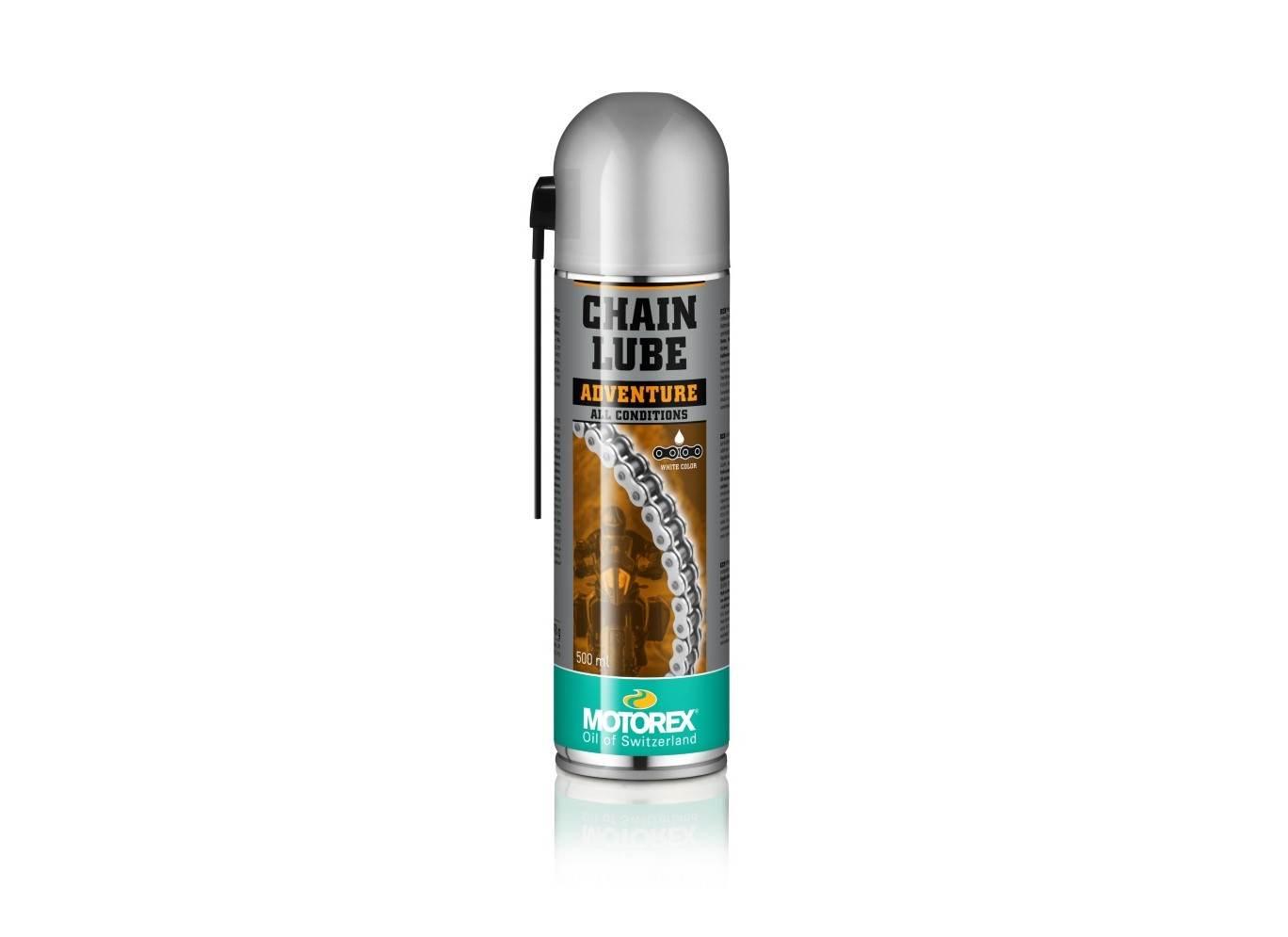 Smar Do Łańcucha Biały Z Teflonem Motorex Chainlube Adventure 500 Ml