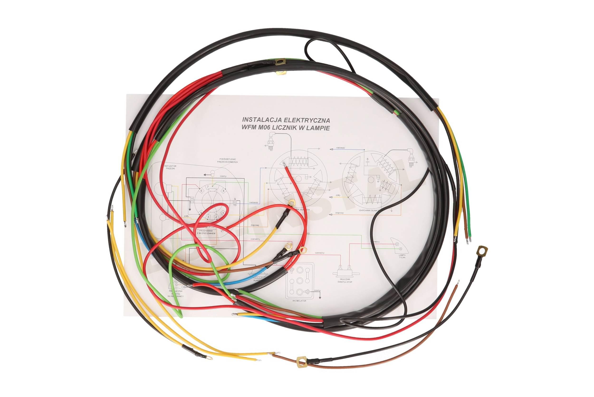Instalacja Elektryczna Wiązka Wfm M06 Licznik W Lampie - zdjęcie 2