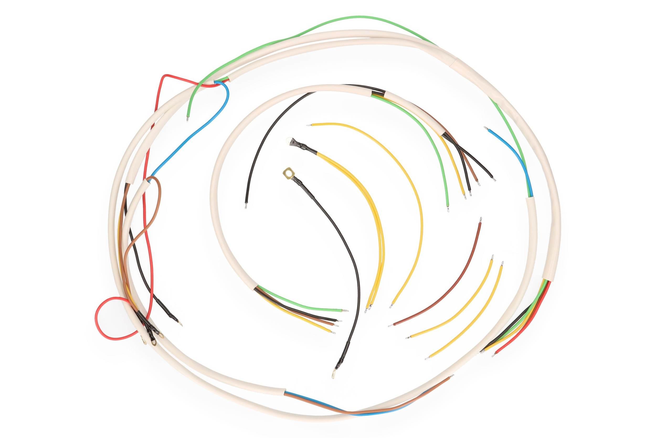 Instalacja Elektryczna Wiązka Wsk 125 M06 B1 Biała Wiązka