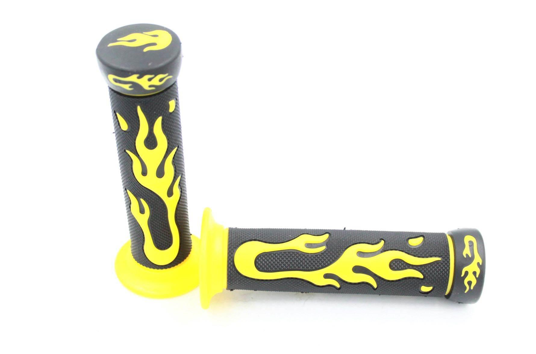 Manetki Kierownicy Płomień Żółte | PF 18 416 0004