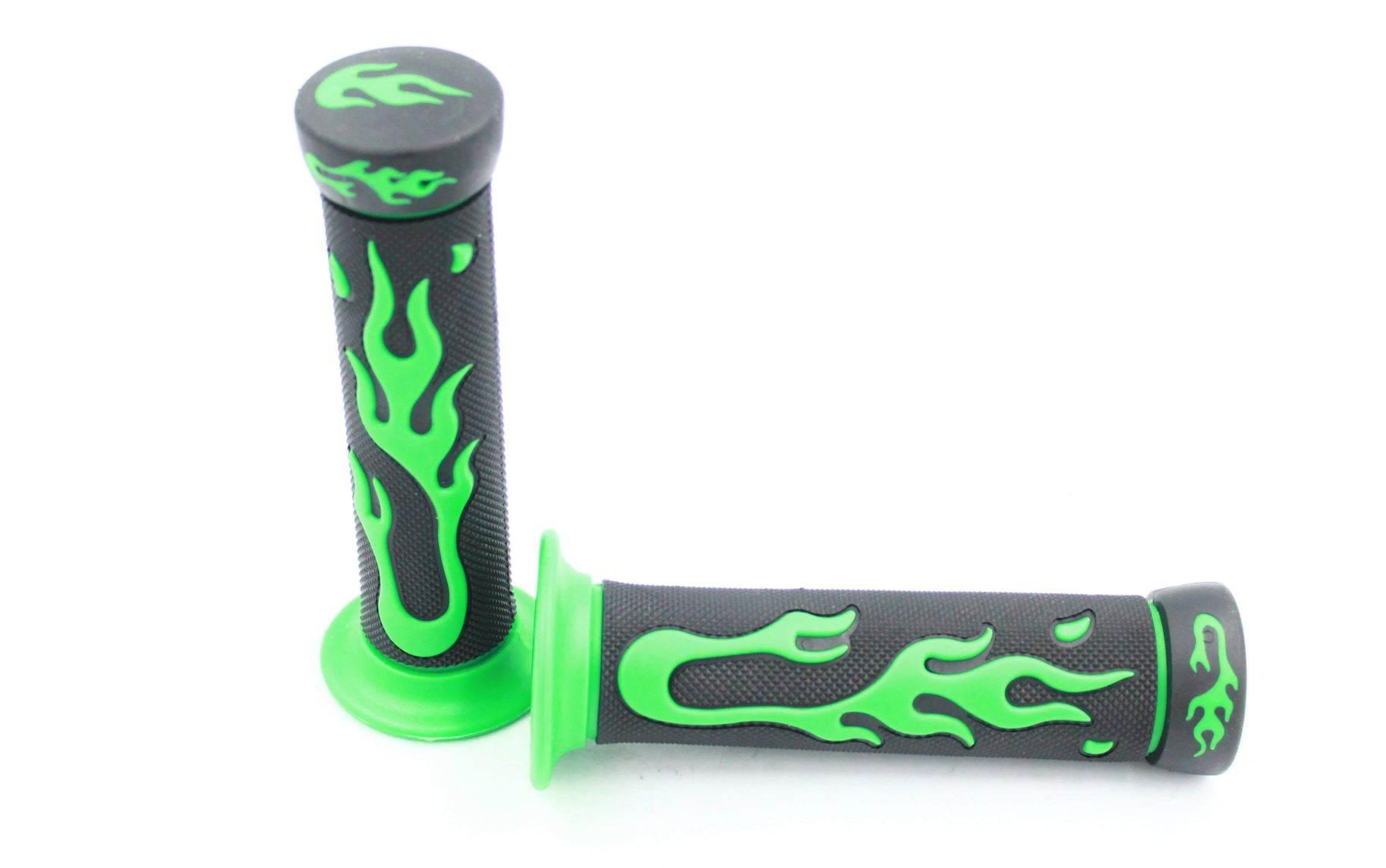 Manetki Kierownicy Płomień Zielone | PF 18 416 0005