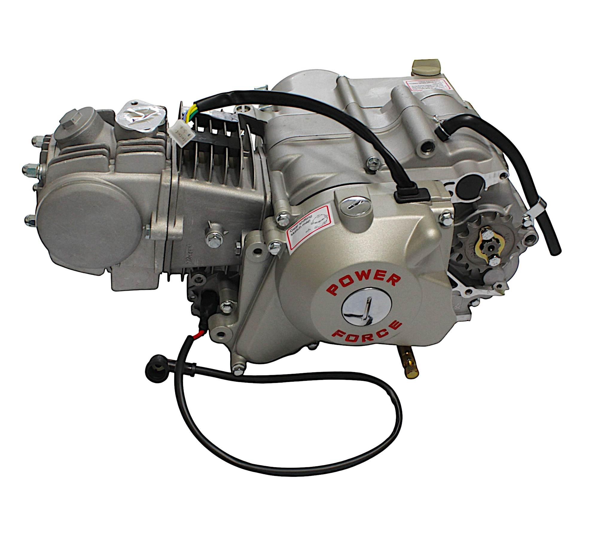 Silnik Power Force Kompletny W120 Yx120 125ccm