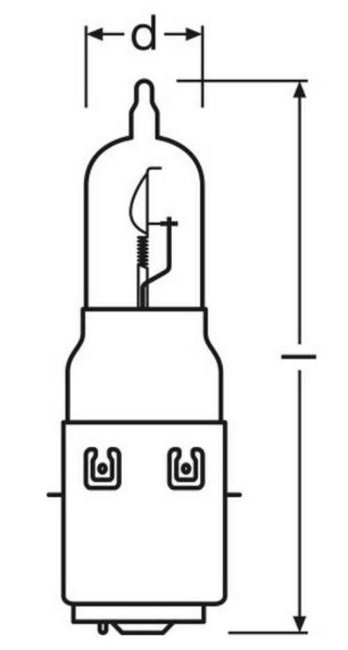 Żarówka Osram 64327-01b S2 Ba20d 12v 35/35w M-Tech - zdjęcie 3