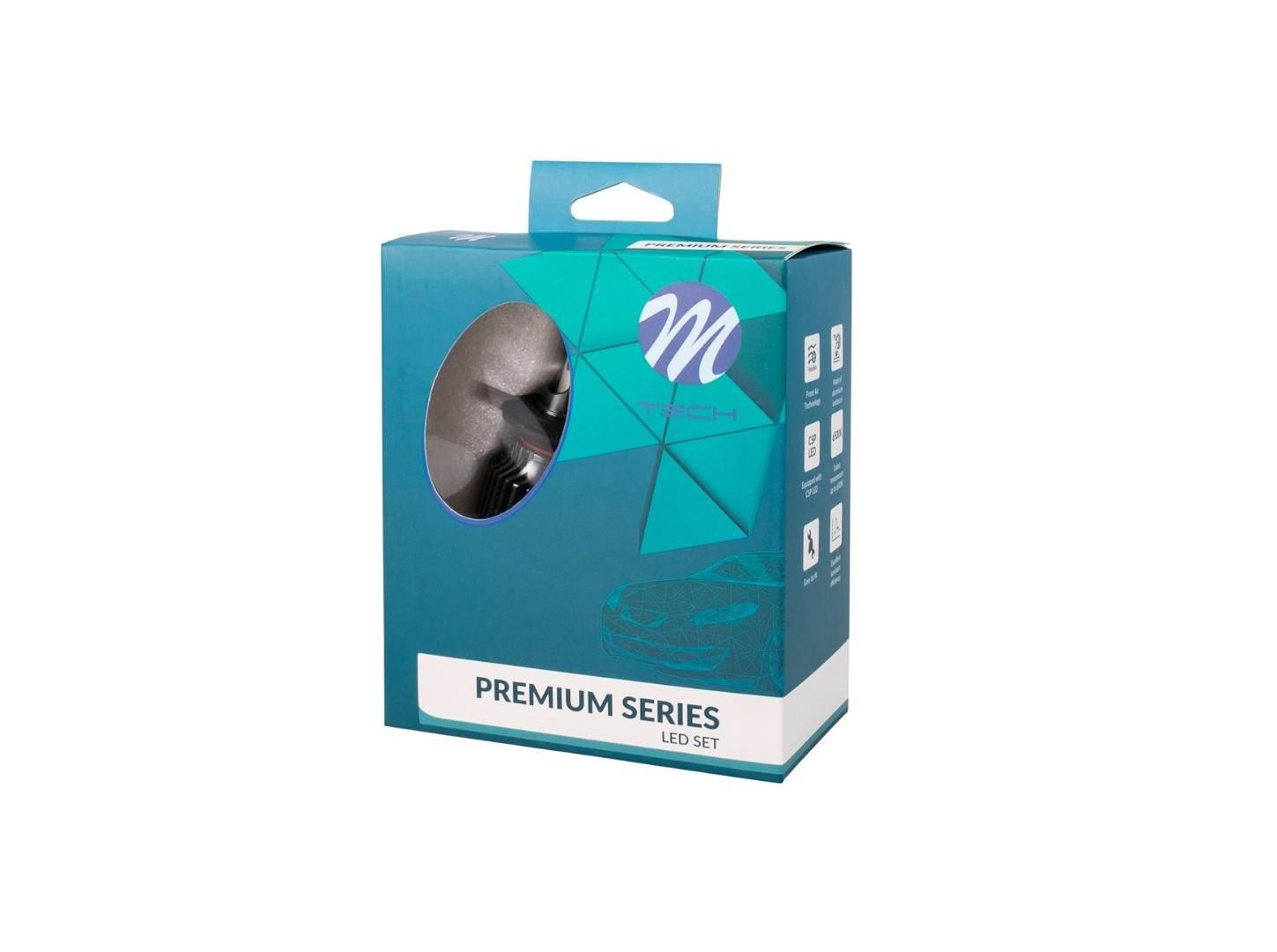 Żarówka Dioda Led Set Lsg7 H7 Csp 1860 M-Tech Premium Zestaw Do Konwersji 2 Sztuki - zdjęcie 3