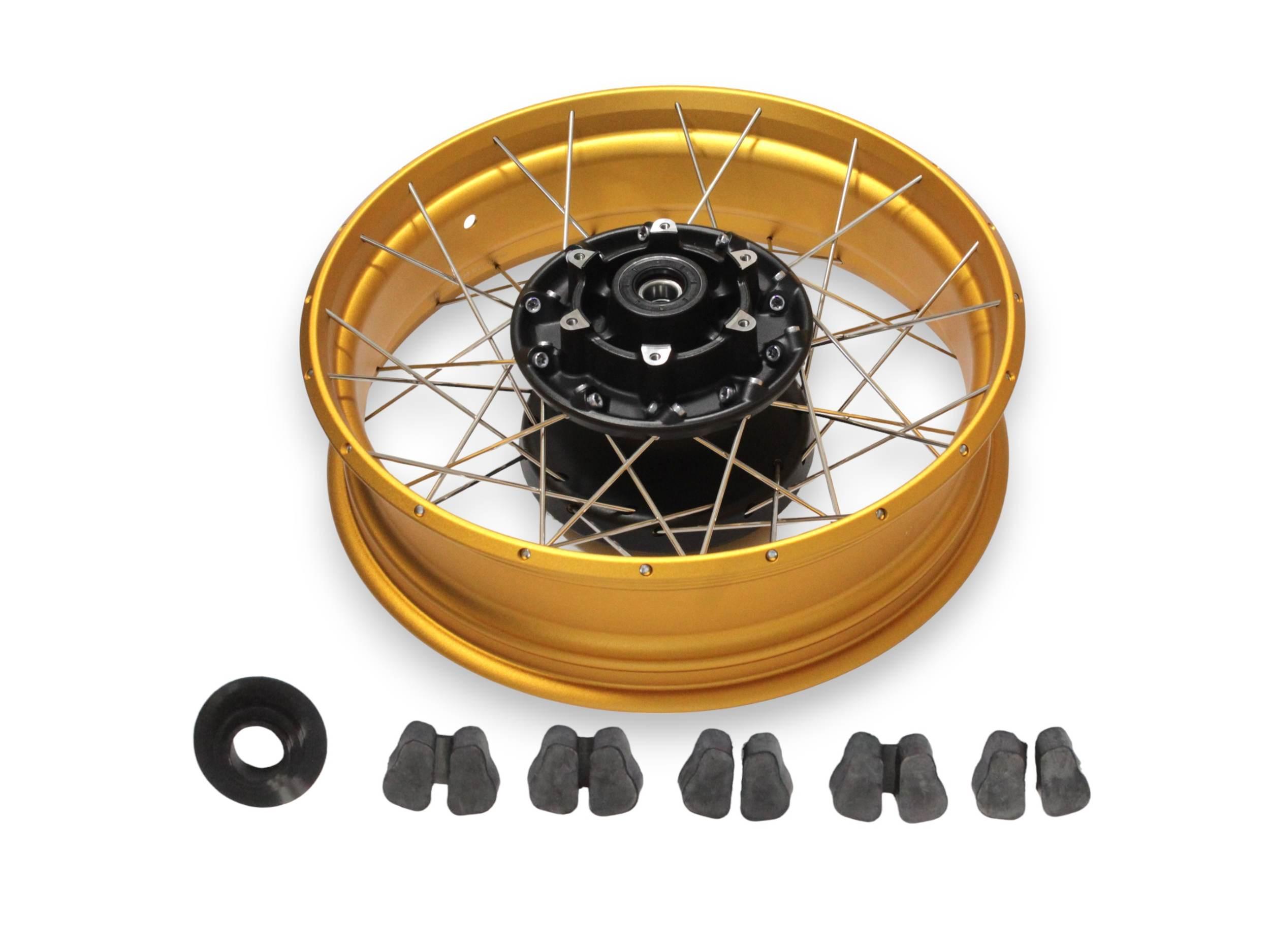 Felga Tylnego Koła Szprychowana Złota Srt550x Svt650 Svt650x - zdjęcie 3