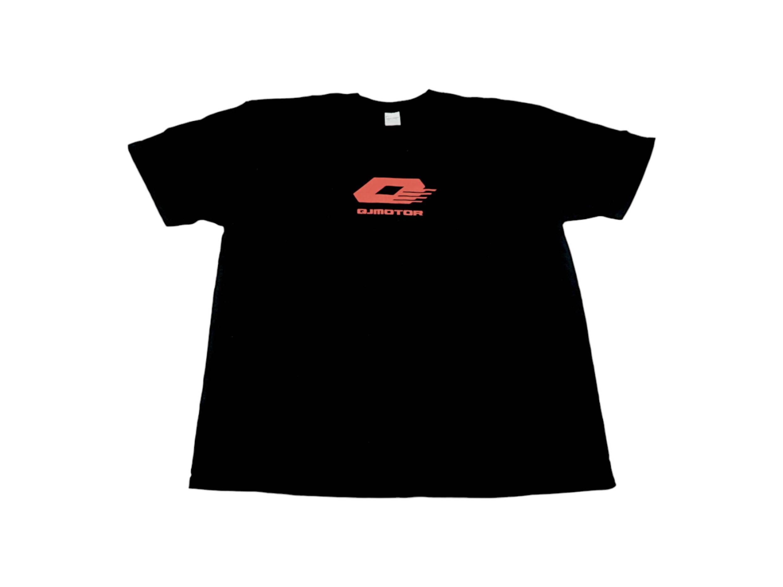 Koszulka Z Nadrukiem Qj Rozmiar S Czarna - zdjęcie 2