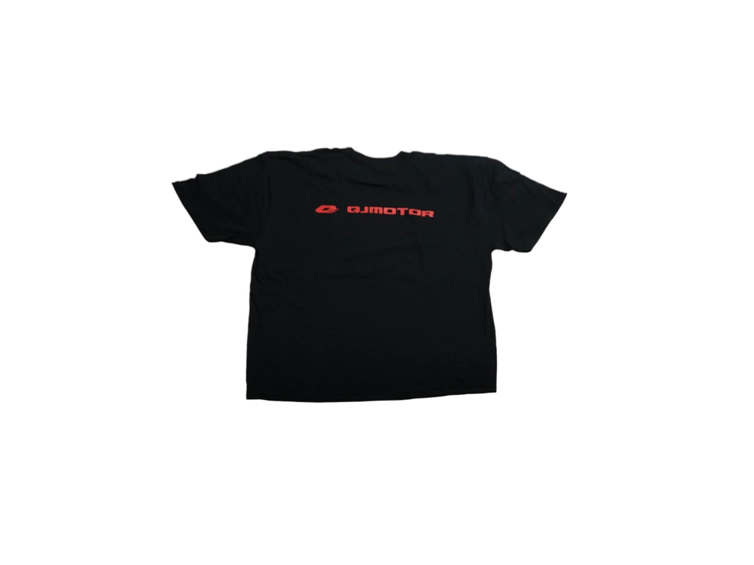 Koszulka Z Nadrukiem Qj Rozmiar S Czarna - zdjęcie 4