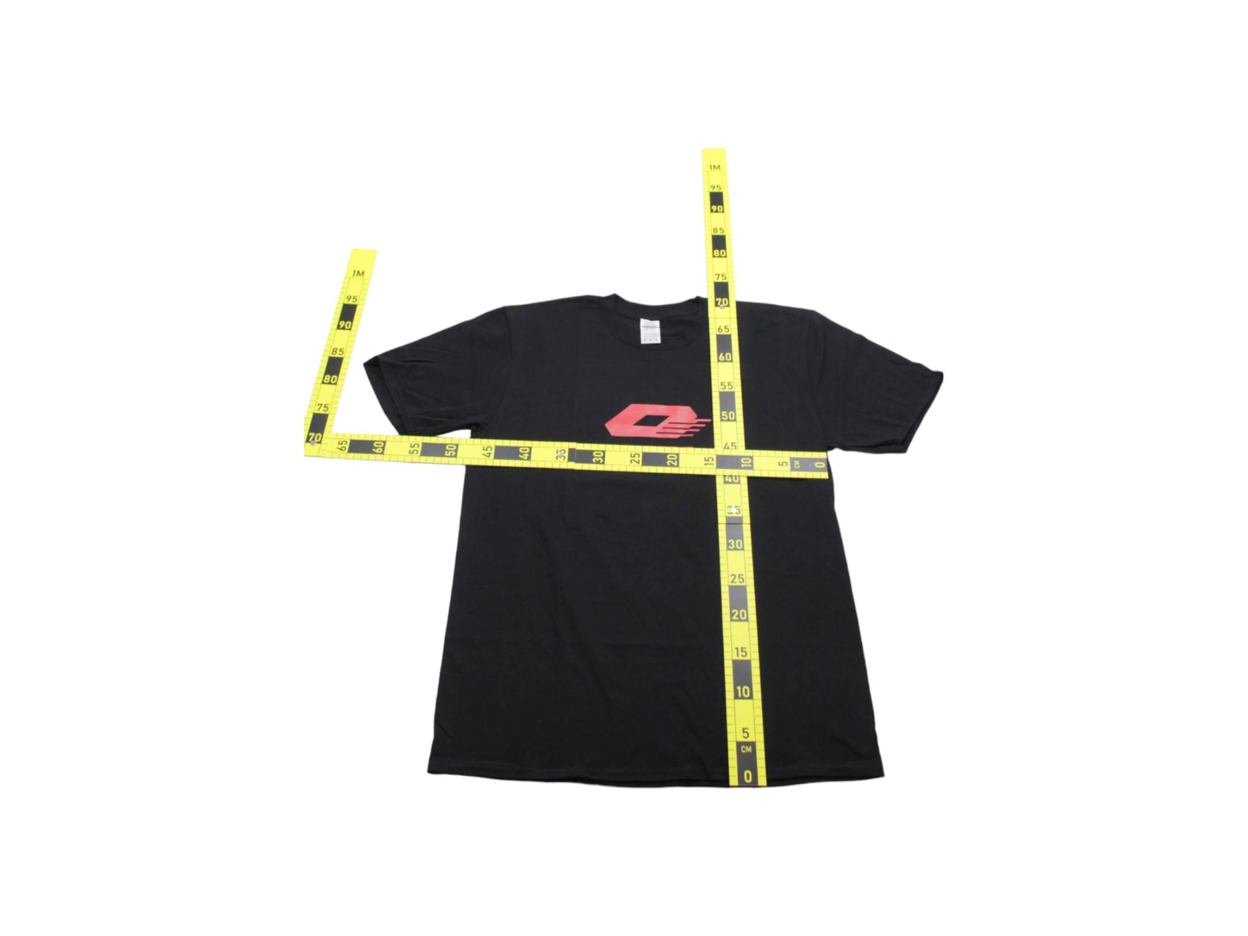 Koszulka Z Nadrukiem Qj Rozmiar M Czarna - zdjęcie 2