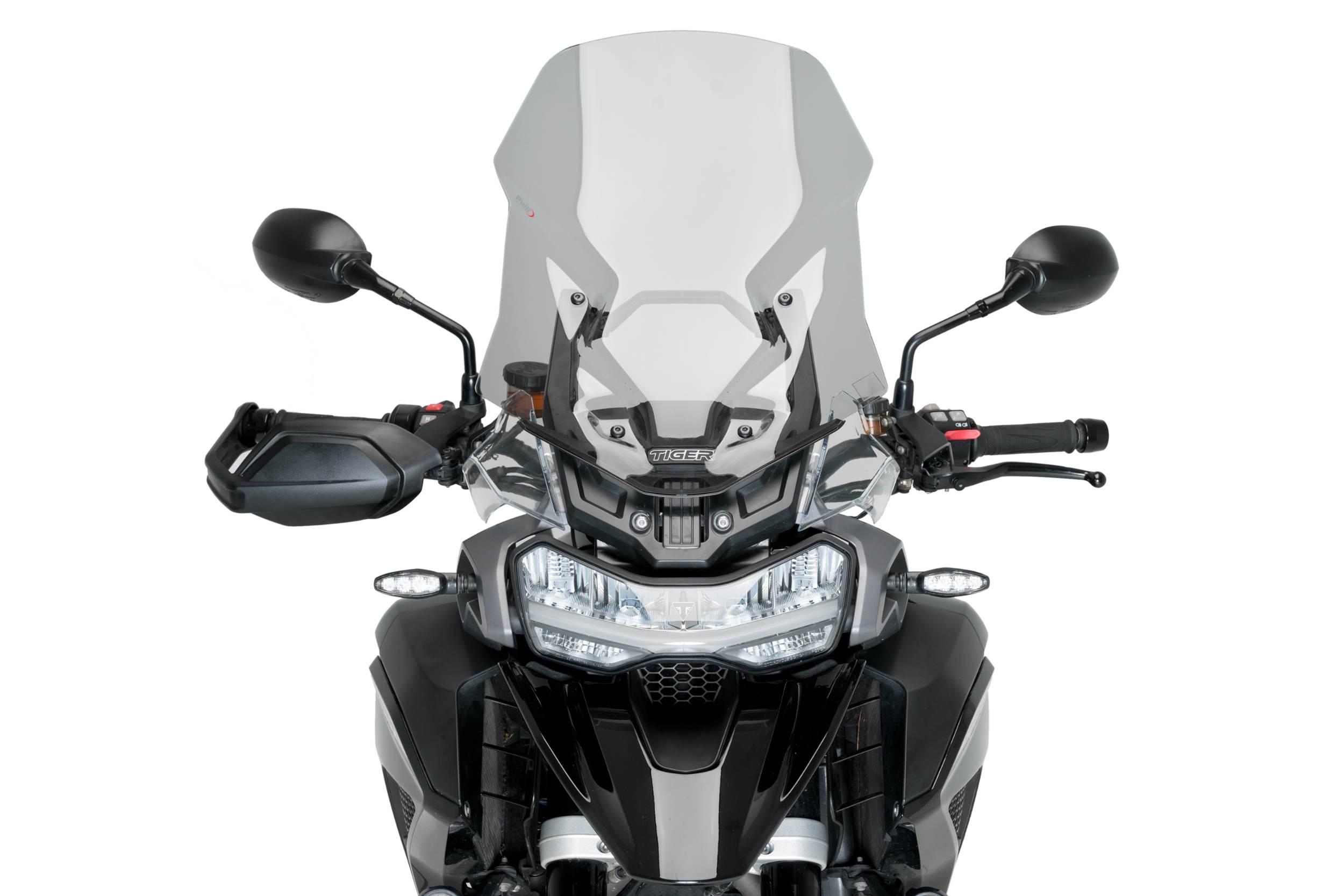 Szyba turystyczna puig do triumph tiger 1200 22-25 lekko przyciemniona - zdjęcie 3