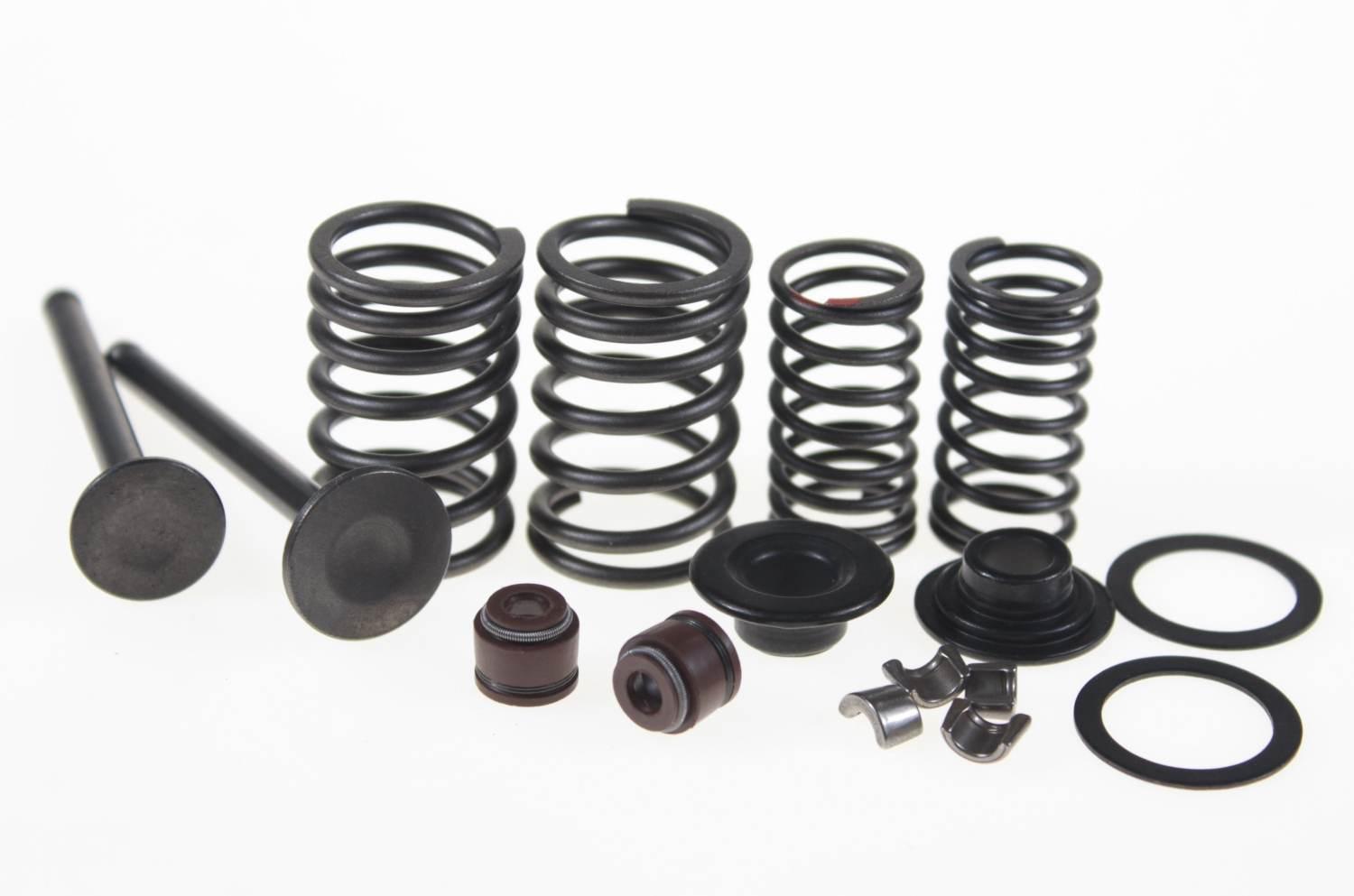 Komplet zaworów power force gy6 ze sprężynami i uszczelniaczami długość 69 mm