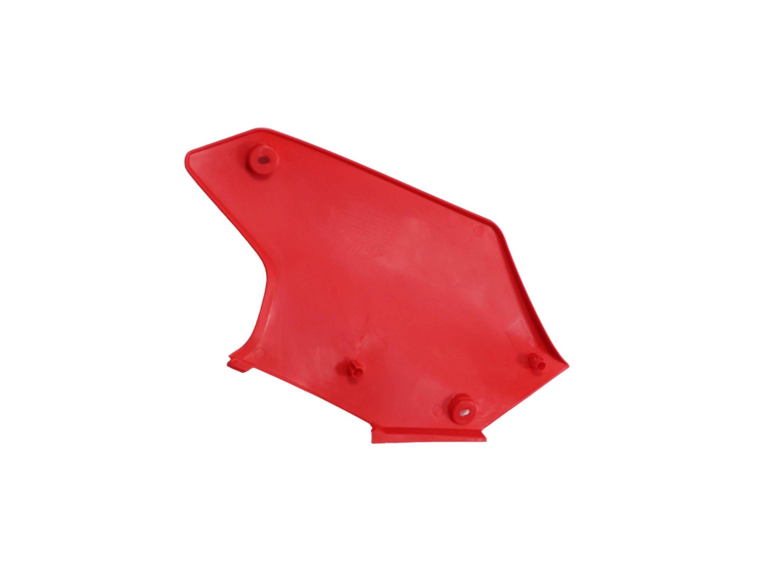 Osłona tylna boczna lewa czerwona apollo rxf open 125/140 - zdjęcie 2