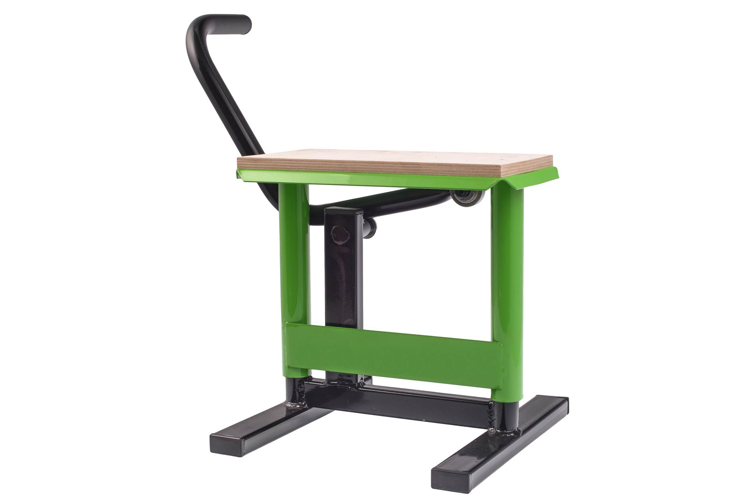 Stojak Podnośnik Motocyklowy Hlp Cross Enduro Zielony - zdjęcie 2