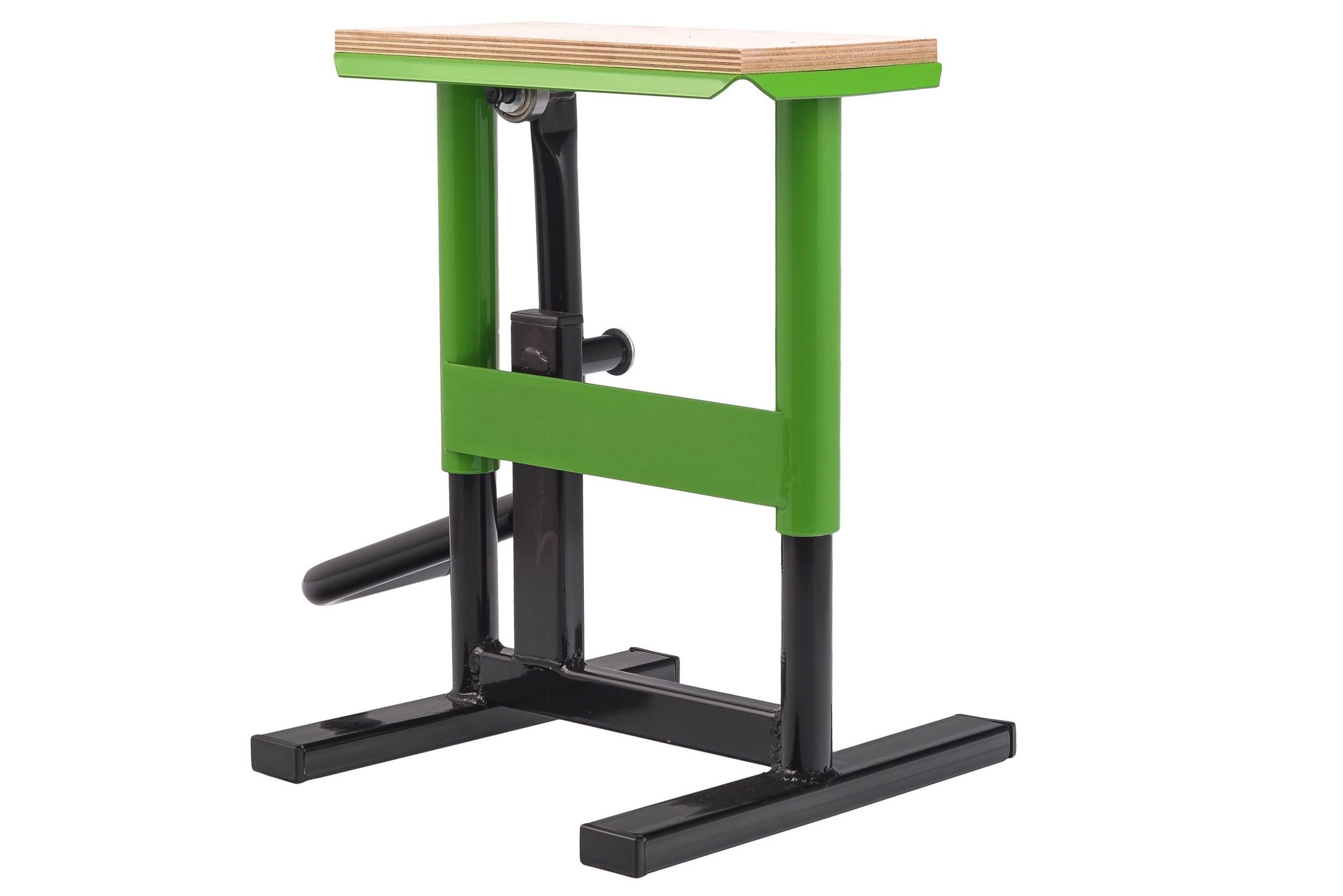 Stojak Podnośnik Motocyklowy Hlp Cross Enduro Zielony - zdjęcie 3