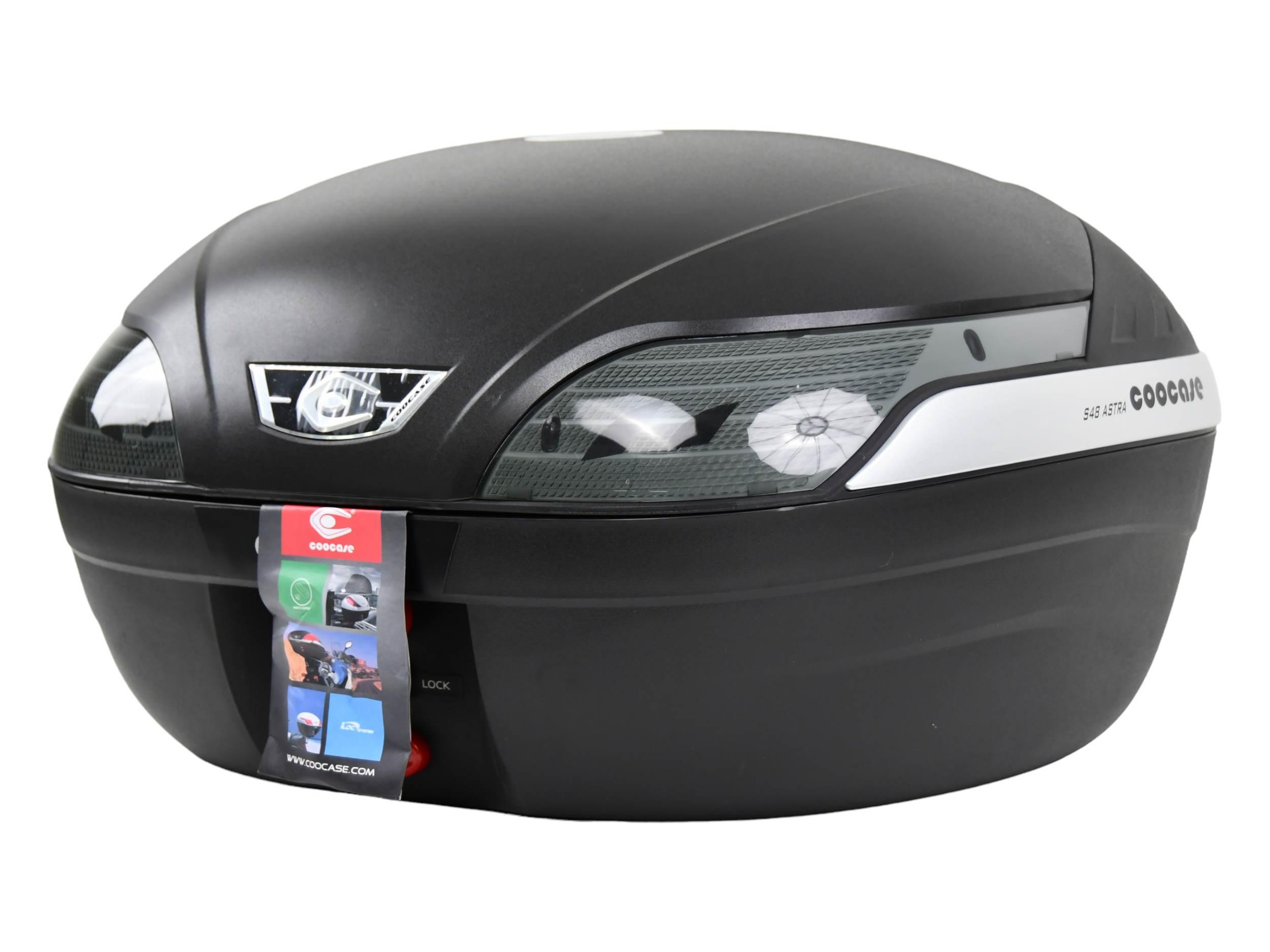 Kufer centralny coocase 48l przyciemniony odblask - zdjęcie 2