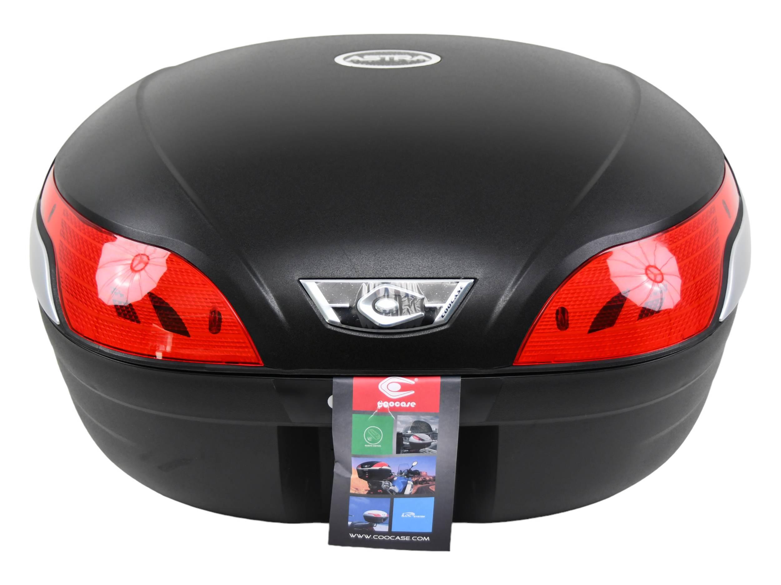 Kufer centralny coocase 48l czerwony odblask