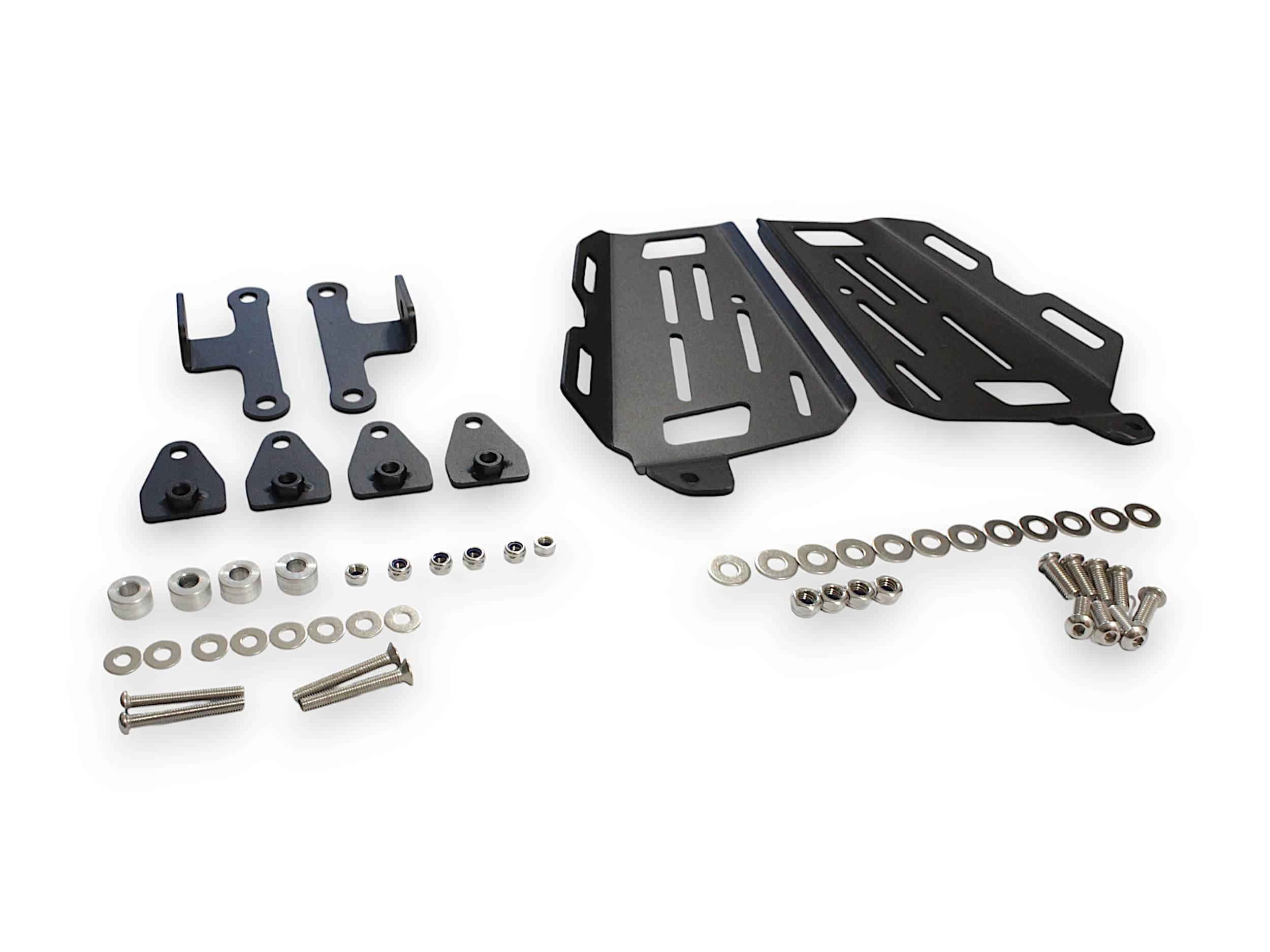 Zestaw stelaży kufer centralny boczne coocase bmw r1200gs/r1250gs 2010-2023 prawy kufer asymetryczny - zdjęcie 3