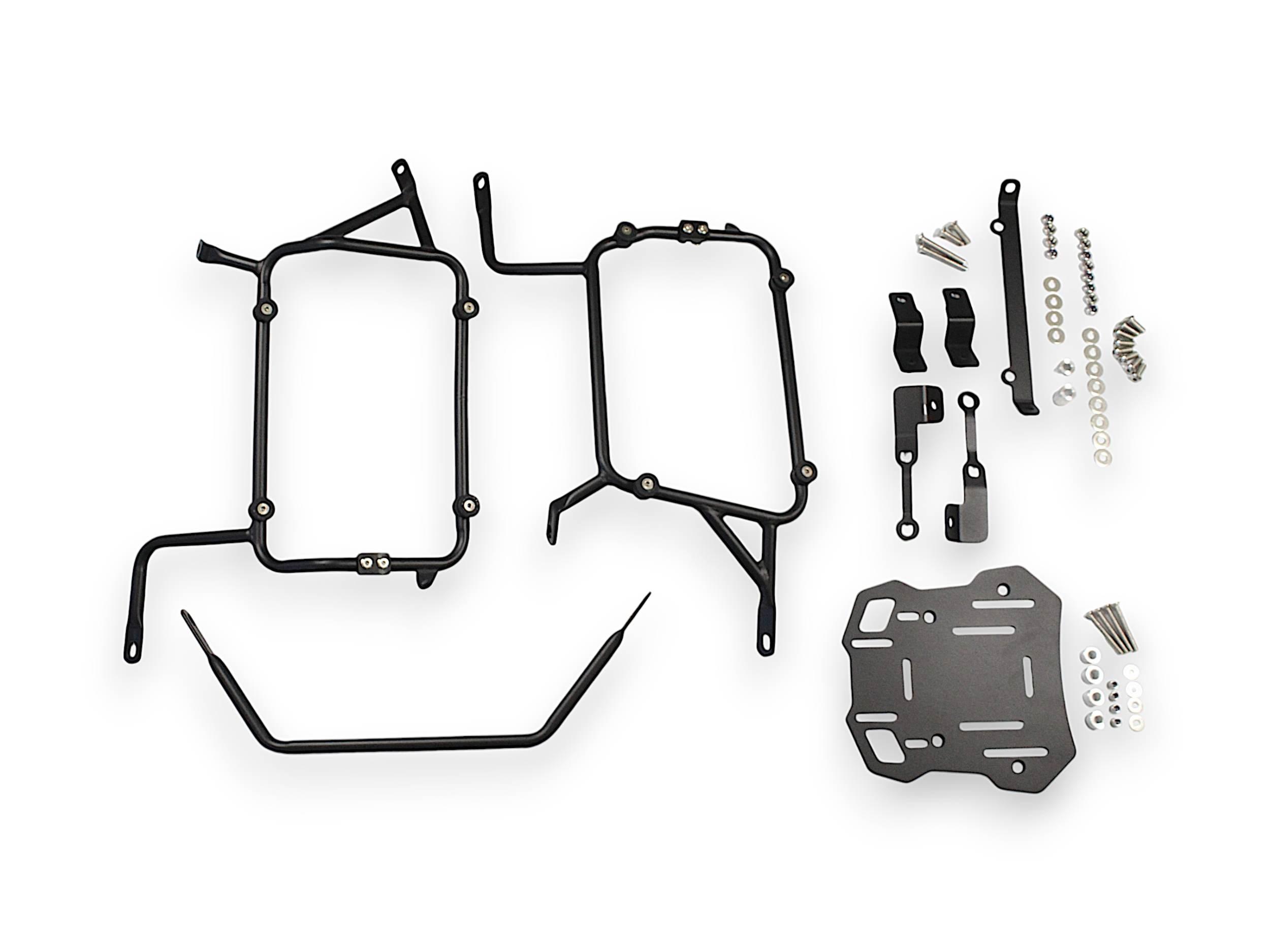 Zestaw stelaży kufer centralny boczne coocase honda africa twin 1000 2016-2017 prawy kufer asymetryczny