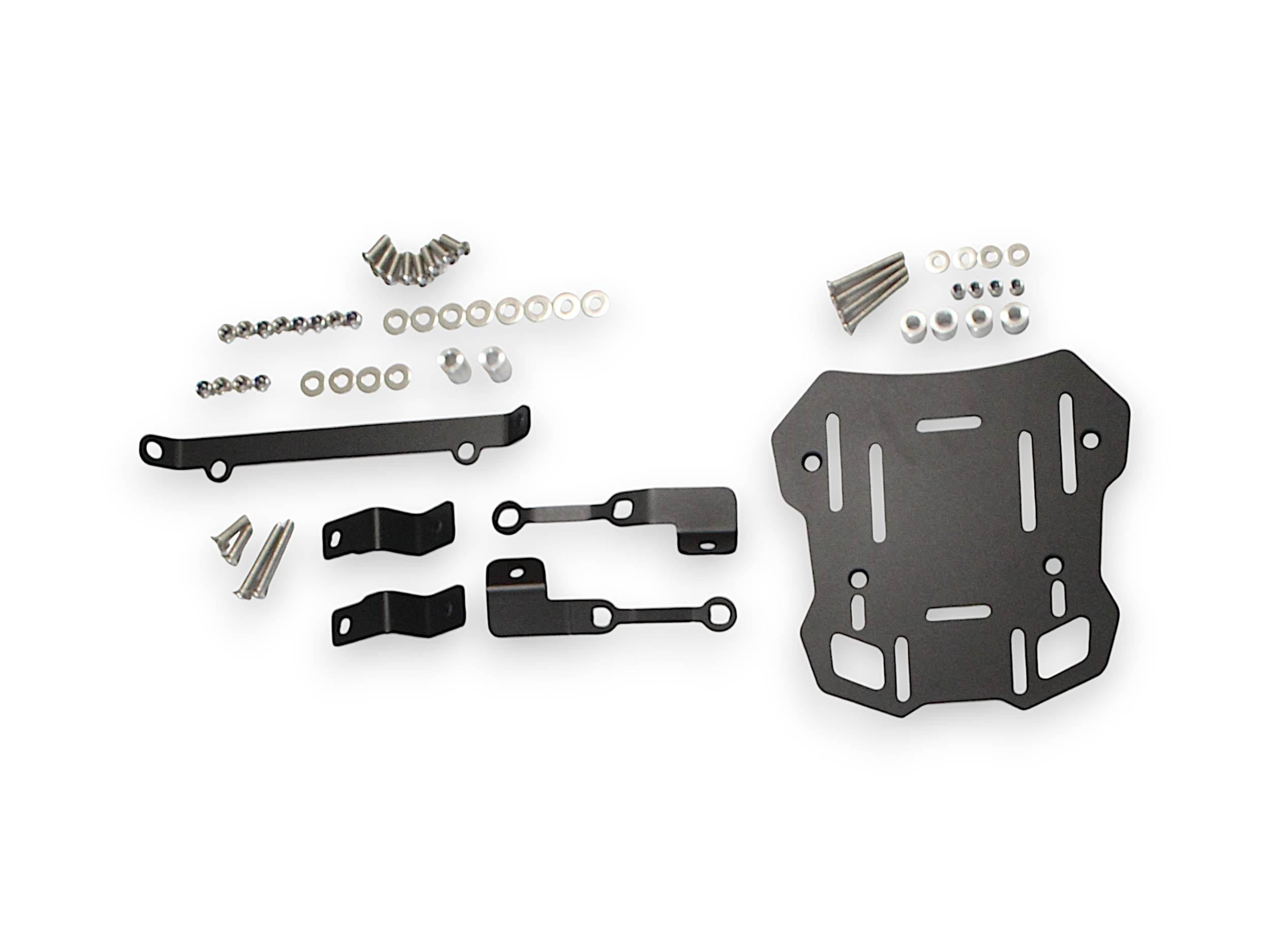 Zestaw stelaży kufer centralny boczne coocase honda africa twin 1000 2016-2017 prawy kufer asymetryczny - zdjęcie 2