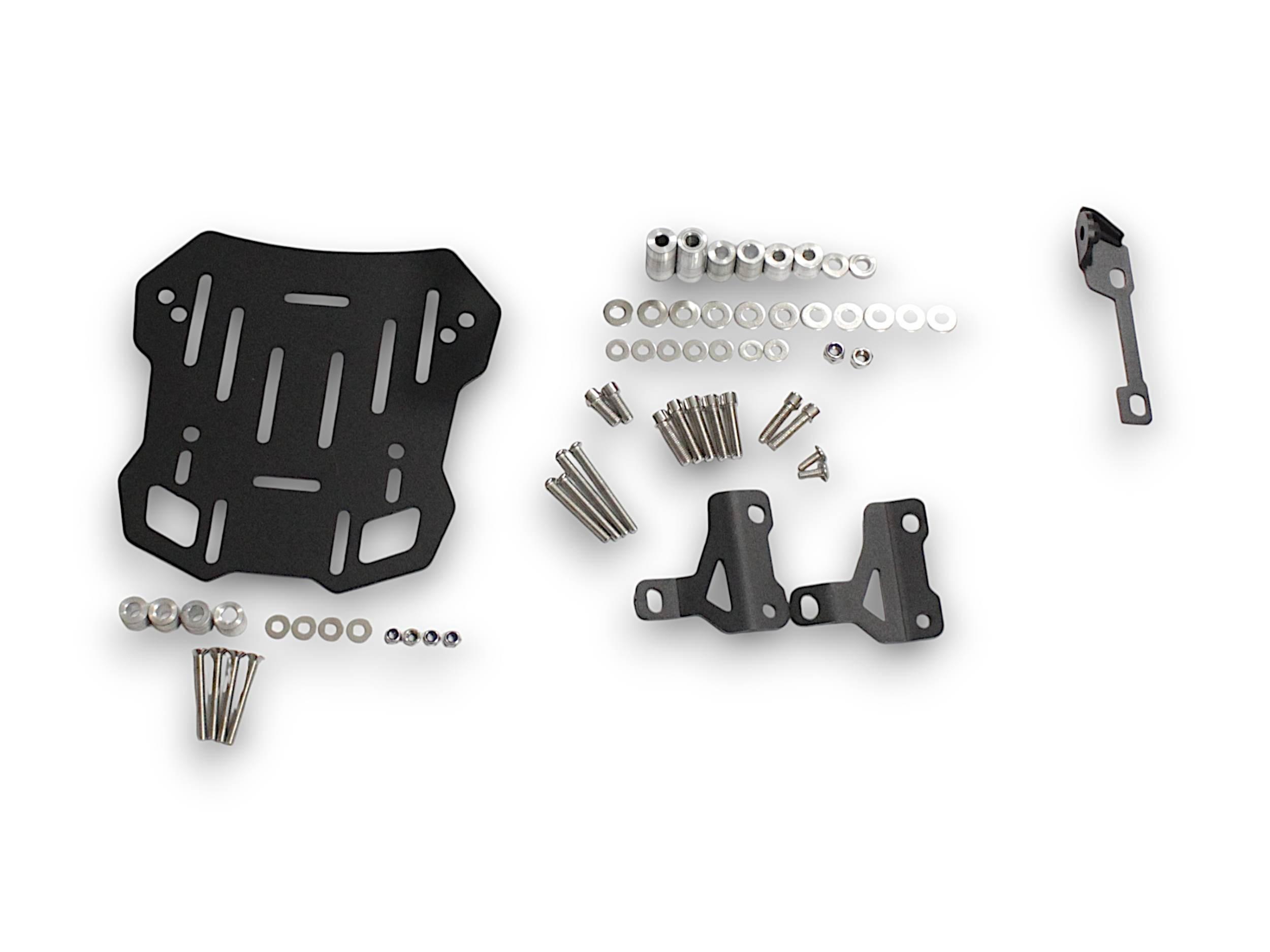 Zestaw stelaży kufer centralny boczne coocase honda africa twin 1100 2020-2023 prawy kufer asymetryczny - zdjęcie 2