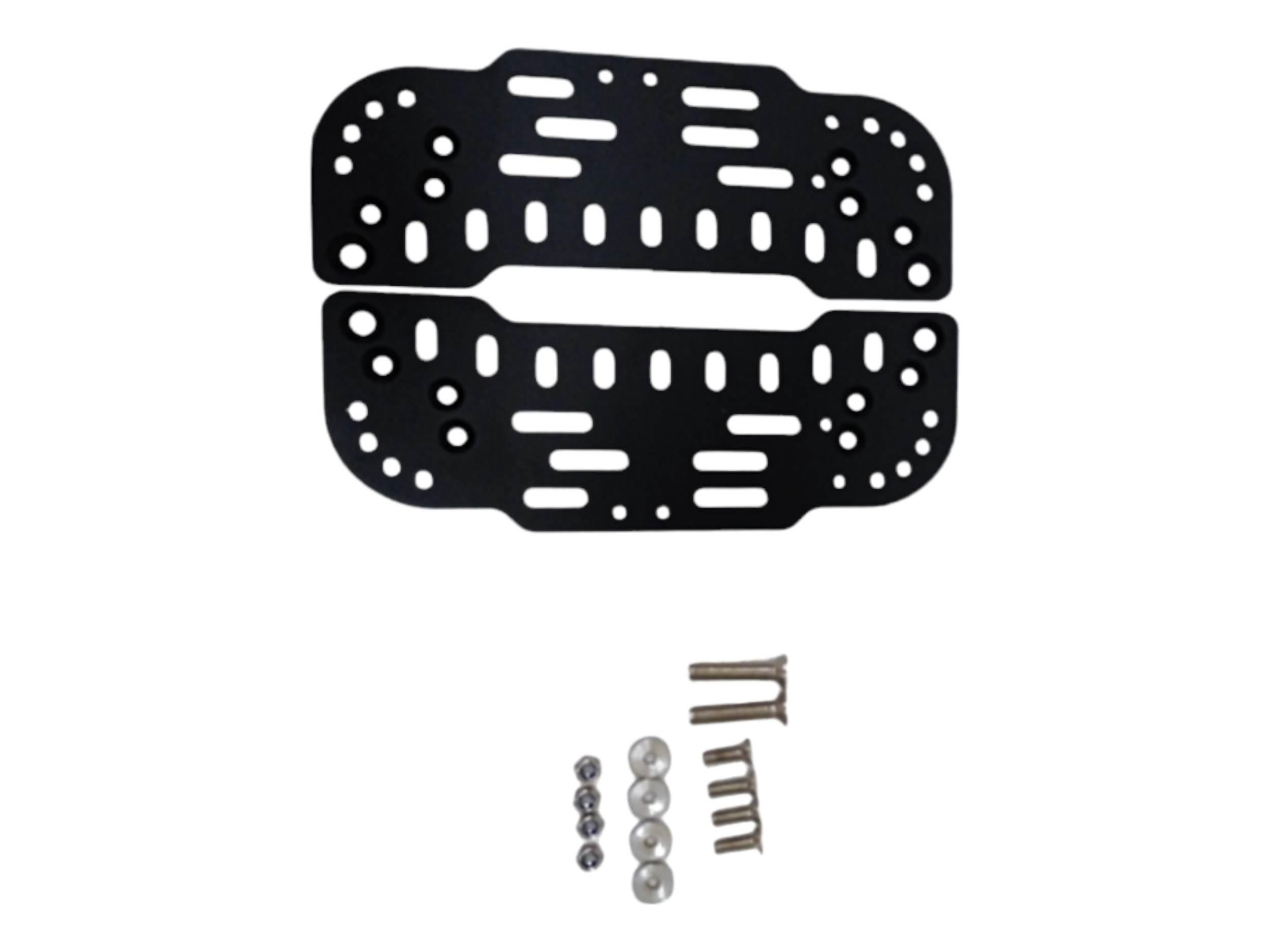 Adapter kufra centralnego aluminiowego coocase do stelaża givi 1kpl