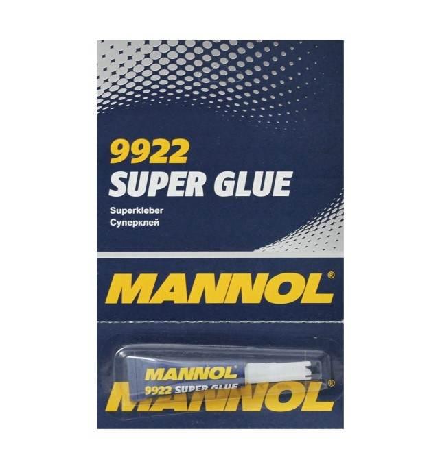 Klej błyskawiczny mannol super glue 3g | MN9922