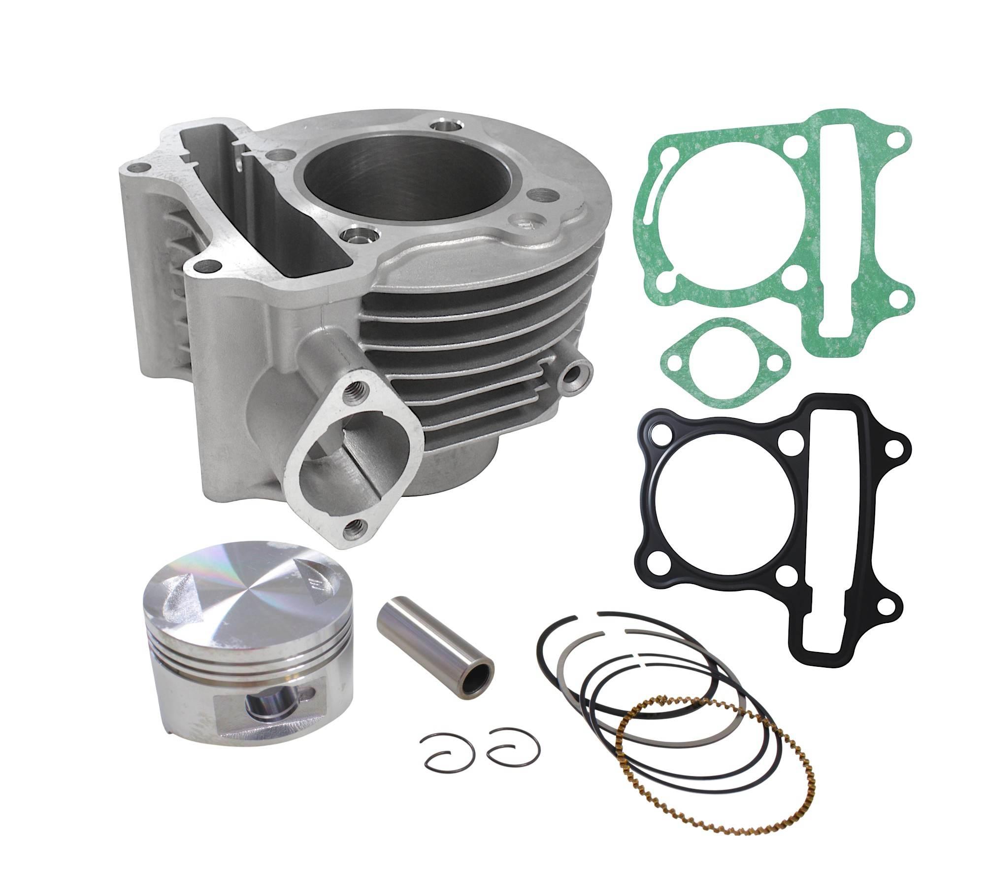 Cylinder żeliwny power force kymco agility gy6 125 gy6 150 57,40mm 4t - zdjęcie 3