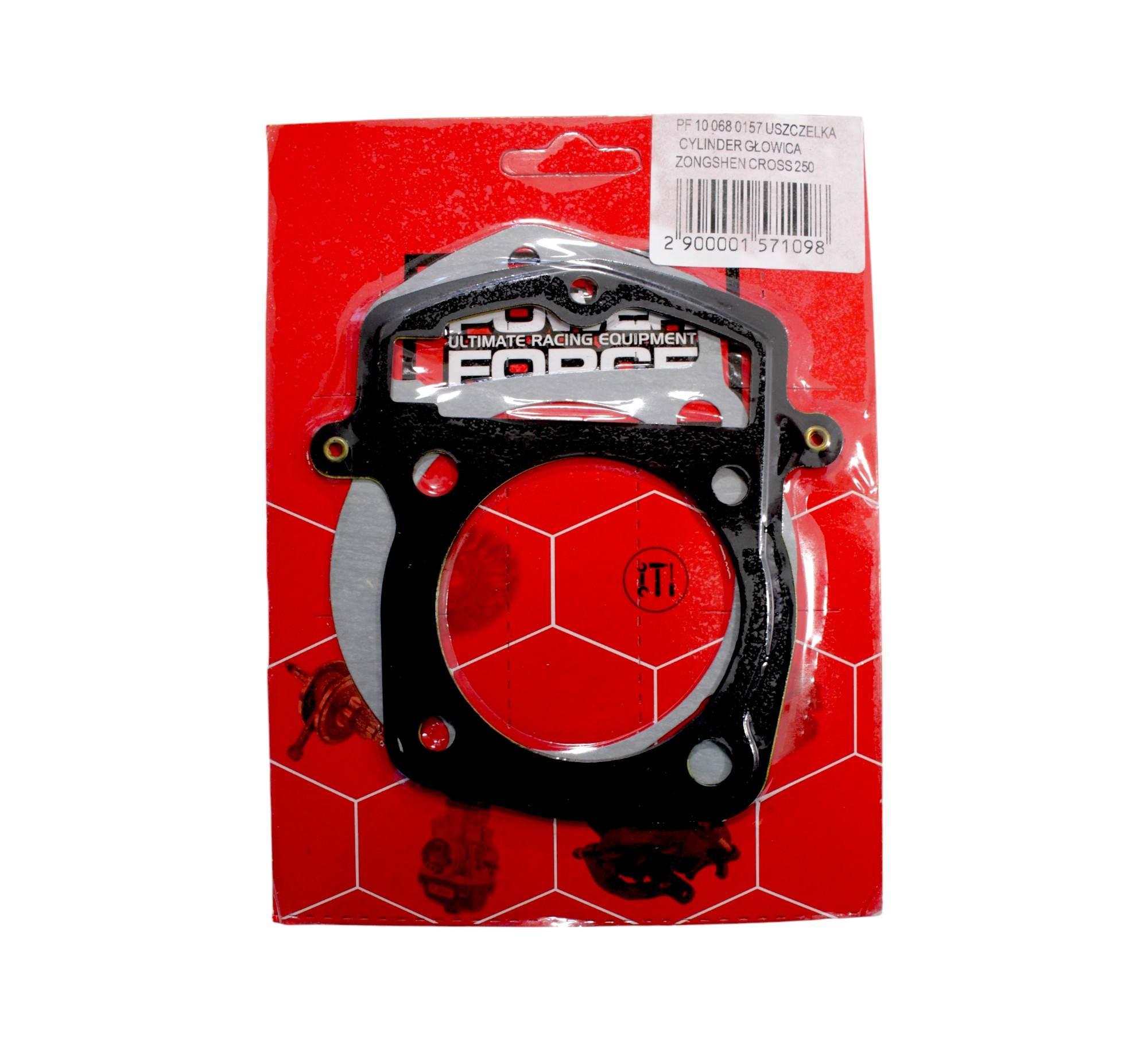 Komplet uszczelek głowicy i cylindra power force zongshen cross 250 - zdjęcie 2