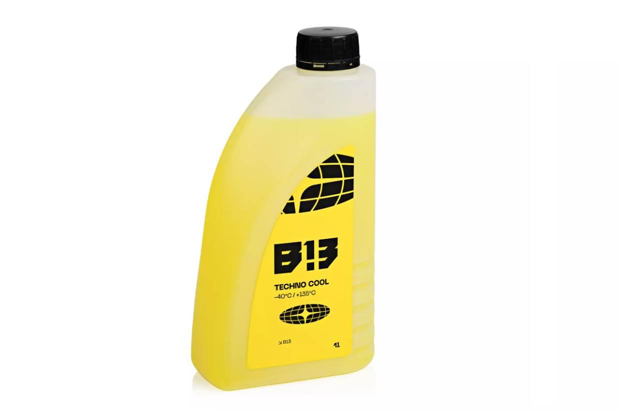 Płyn chłodniczy b13 techno cool żółty 1l