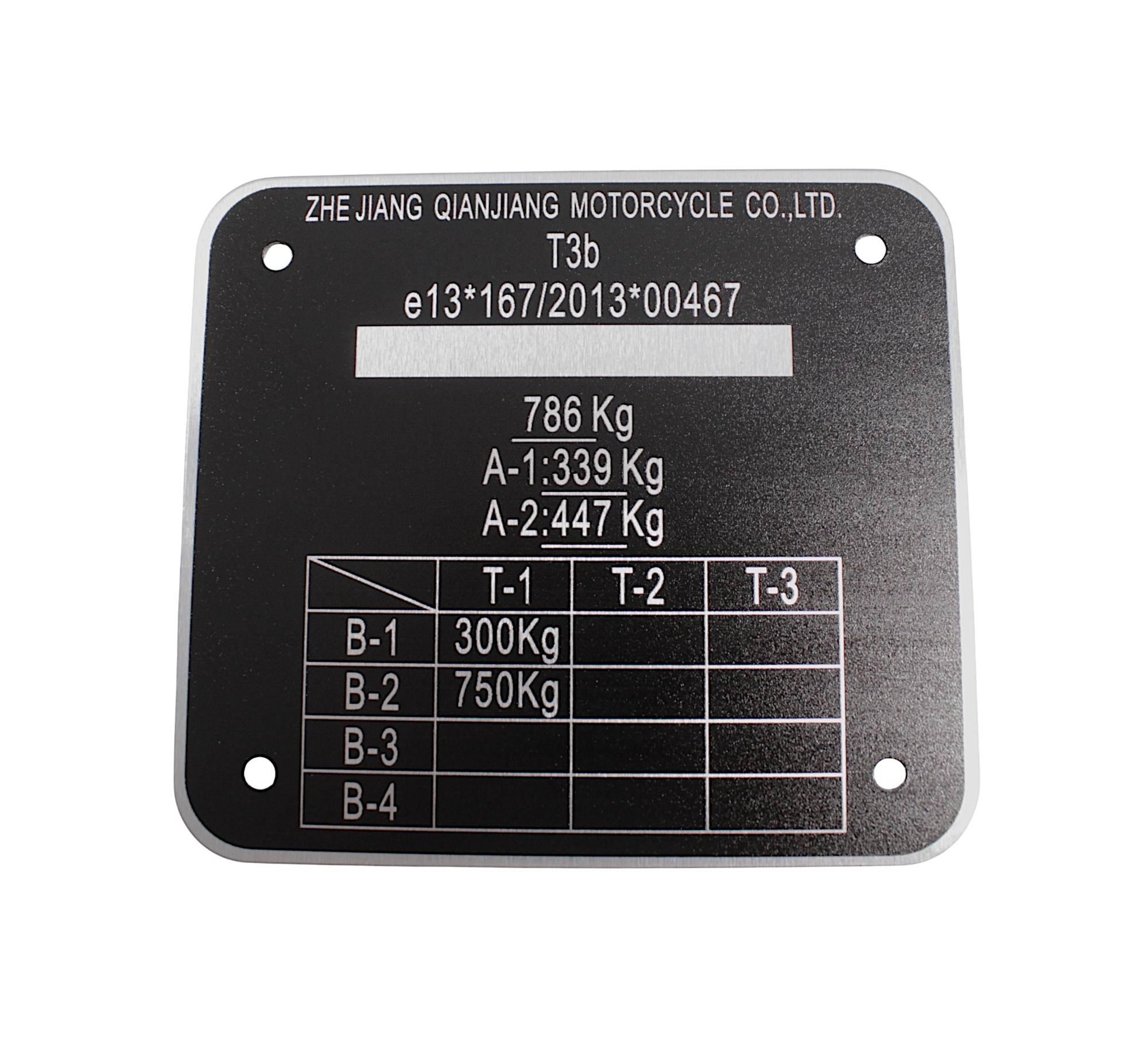 Tabliczka znamionowa sfa1000 | 57001W610002-QJ