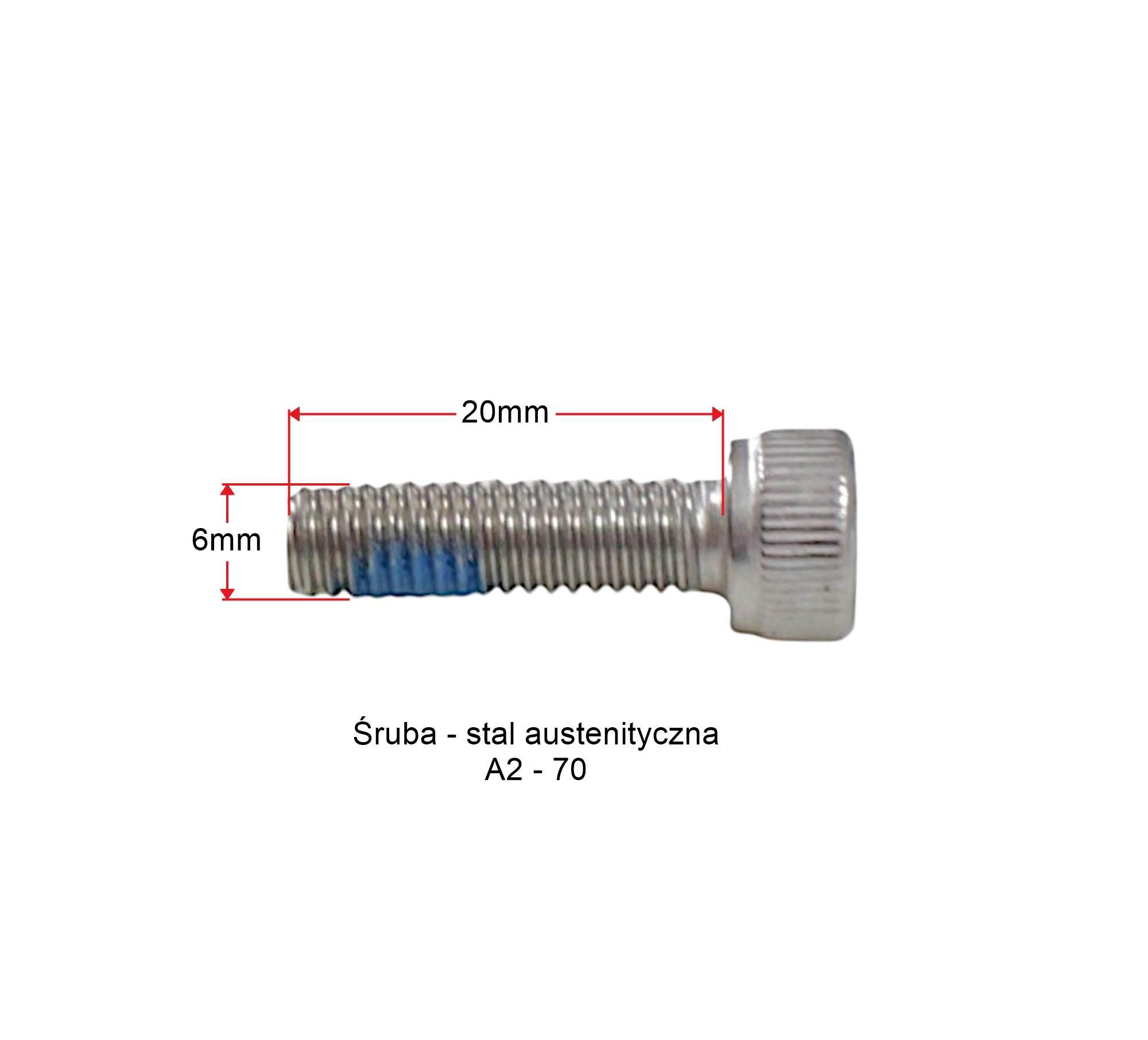 Tuleja dystansowa stelaża kufra bocznego benelli trk 702/702x - zdjęcie 3