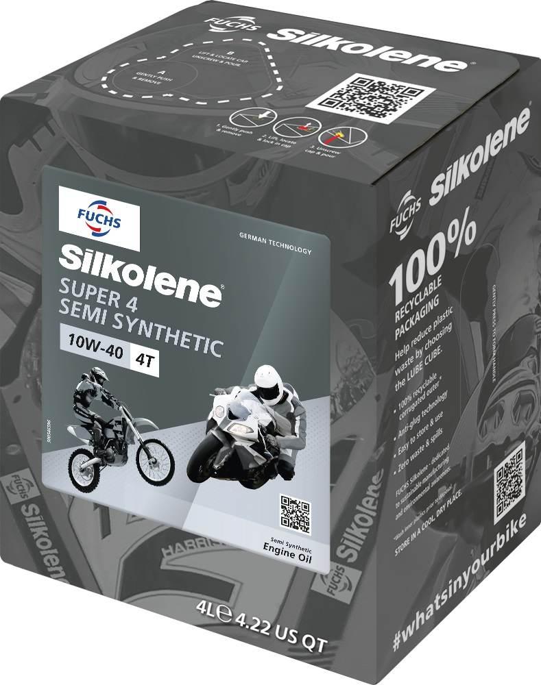 Olej silnikowy fuchs silkolene super 4t 10w40 4l