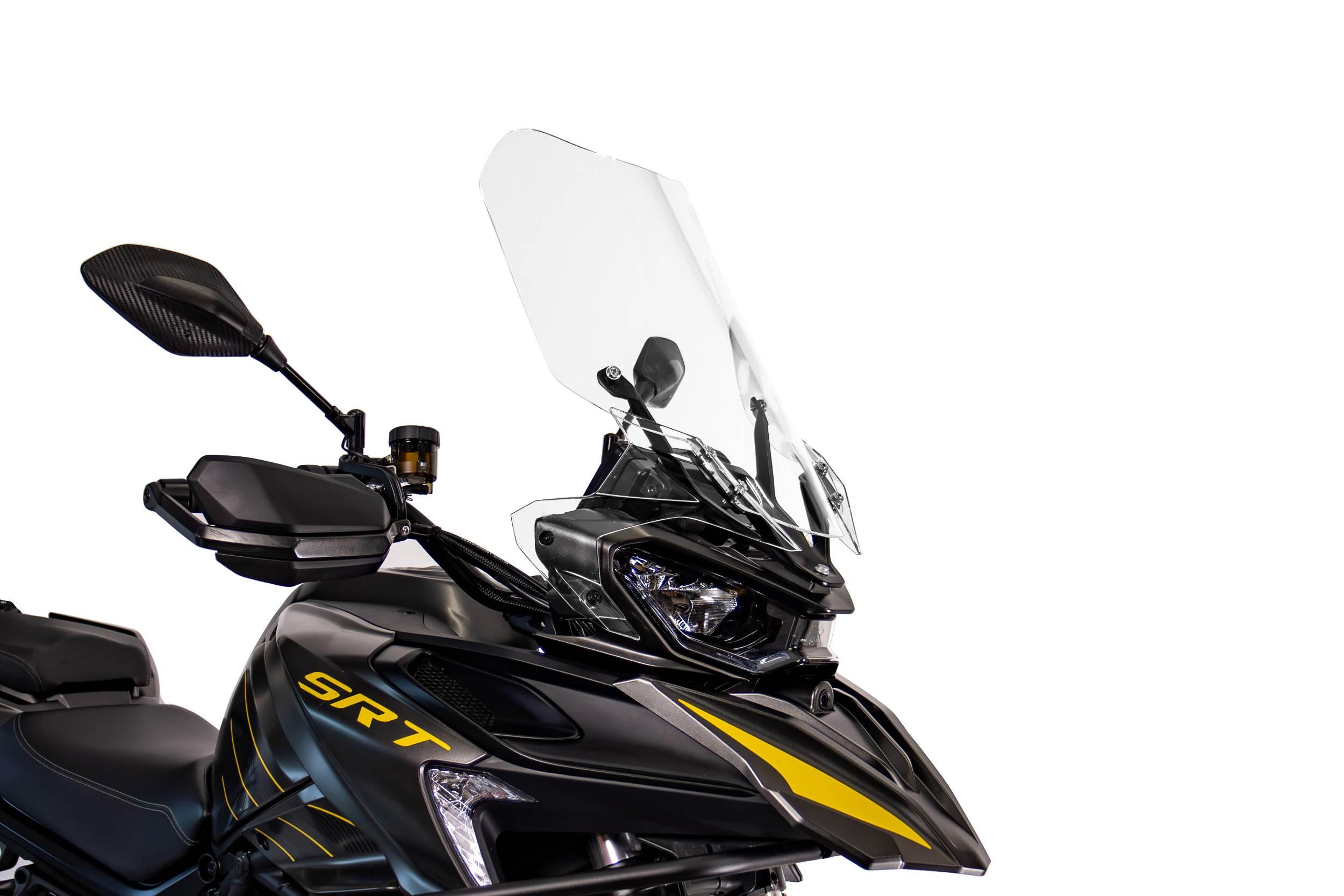 Szyba power force qjmotor srt 800/900 53cm przezroczysta