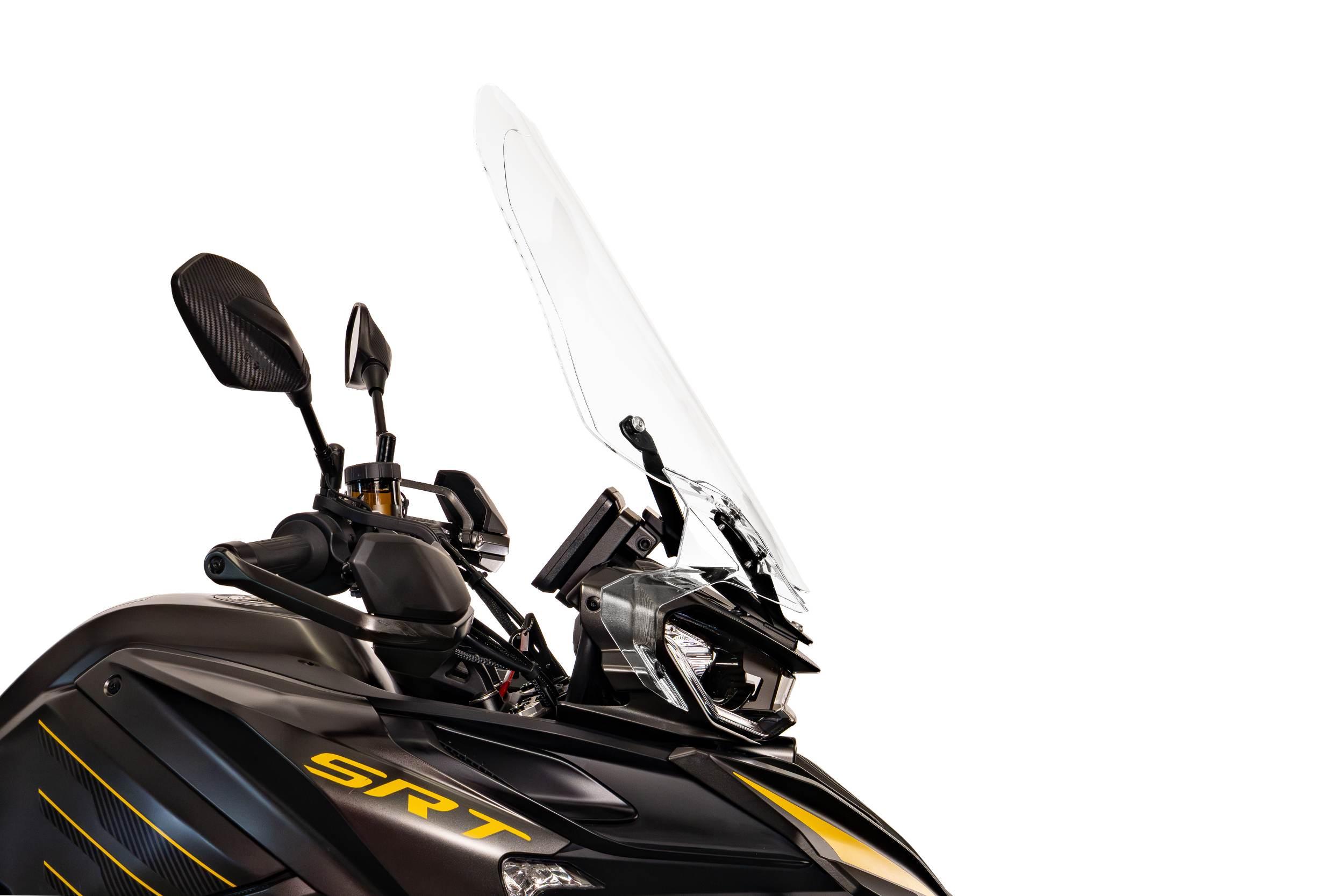 Szyba power force qjmotor srt 800/900 58cm przezroczysta - zdjęcie 3